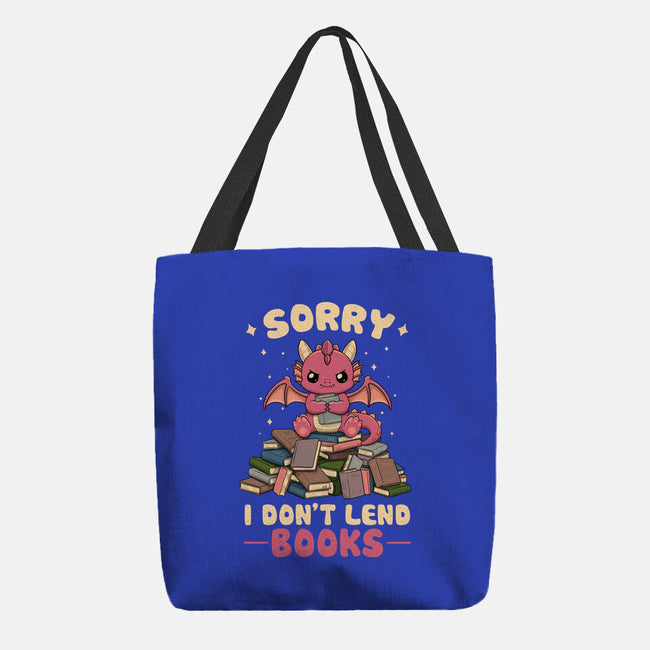 I Don’t Lend Books-None-Basic Tote-Bag-NMdesign