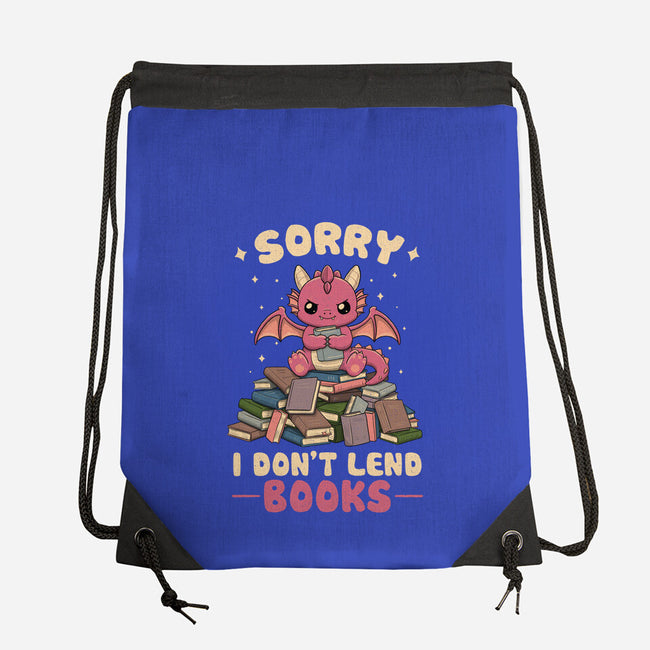 I Don’t Lend Books-None-Drawstring-Bag-NMdesign