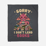 I Don’t Lend Books-None-Fleece-Blanket-NMdesign