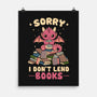 I Don’t Lend Books-None-Matte-Poster-NMdesign