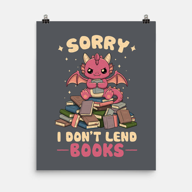 I Don’t Lend Books-None-Matte-Poster-NMdesign