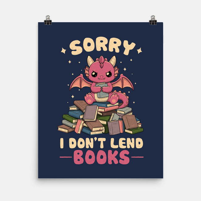 I Don’t Lend Books-None-Matte-Poster-NMdesign