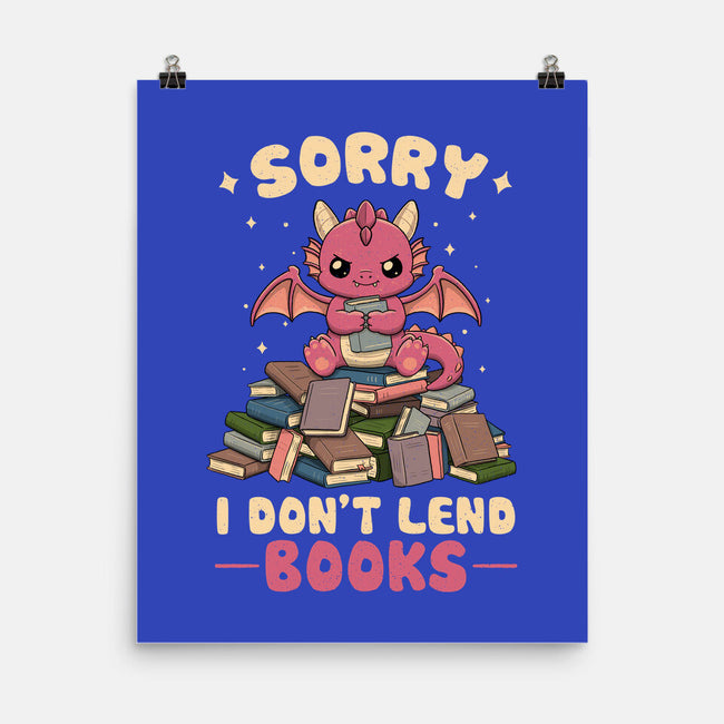 I Don’t Lend Books-None-Matte-Poster-NMdesign