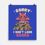 I Don’t Lend Books-None-Matte-Poster-NMdesign