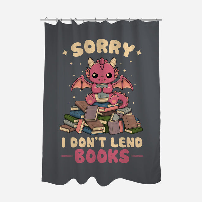 I Don’t Lend Books-None-Polyester-Shower Curtain-NMdesign
