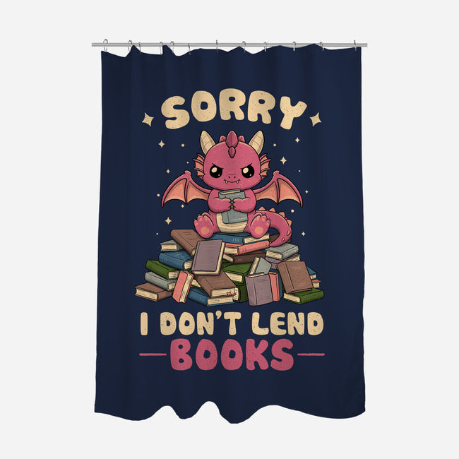 I Don’t Lend Books-None-Polyester-Shower Curtain-NMdesign