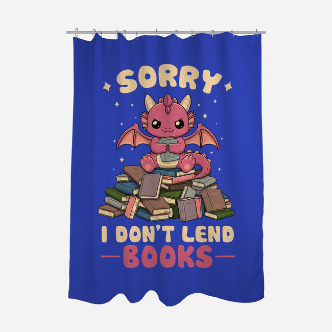 I Don’t Lend Books-None-Polyester-Shower Curtain-NMdesign
