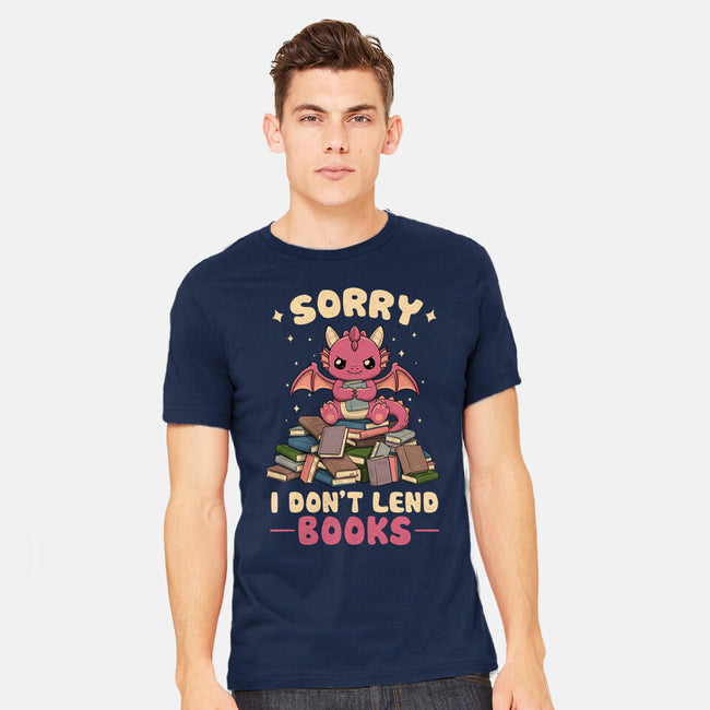 I Don’t Lend Books-Mens-Heavyweight-Tee-NMdesign