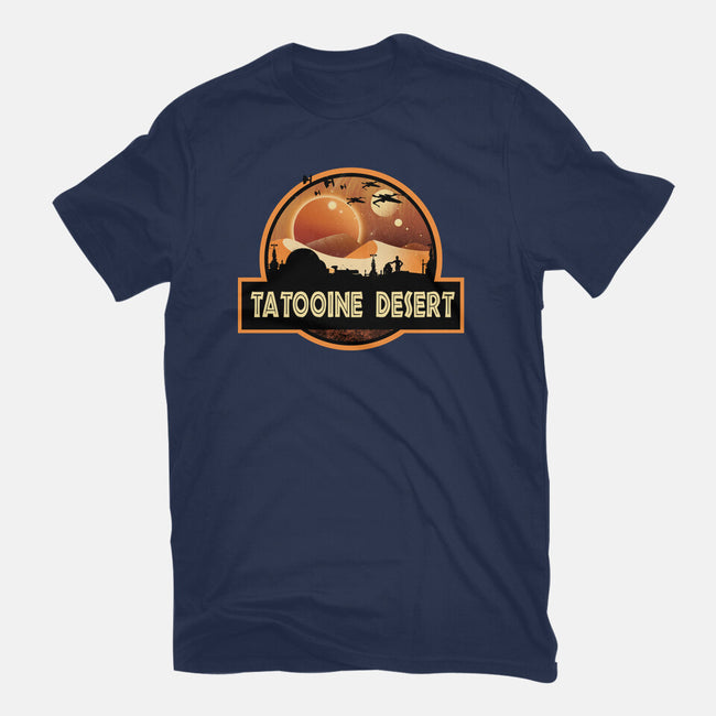 Tatooine Desert-Womens-Basic-Tee-dandingeroz