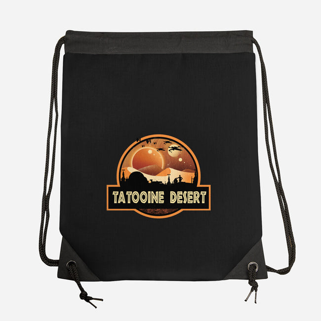 Tatooine Desert-None-Drawstring-Bag-dandingeroz