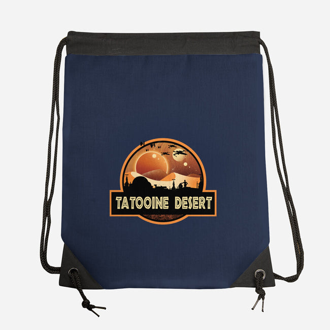 Tatooine Desert-None-Drawstring-Bag-dandingeroz