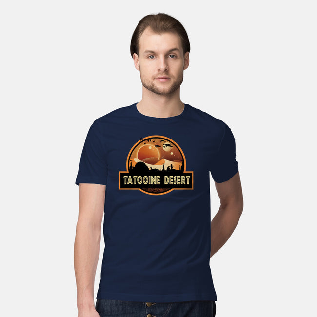 Tatooine Desert-Mens-Premium-Tee-dandingeroz