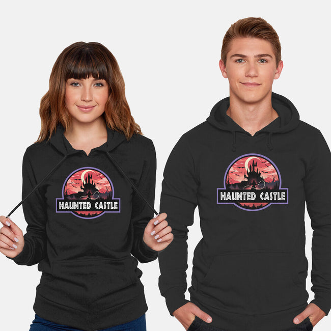 Haunted Castle Park-Unisex-Pullover-Sweatshirt-dandingeroz