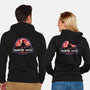 Haunted Castle Park-Unisex-Zip-Up-Sweatshirt-dandingeroz