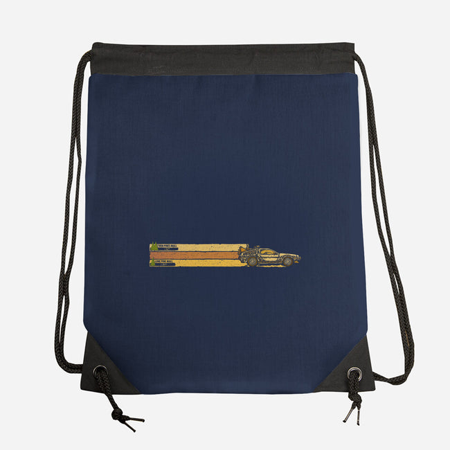 Twin Pines Mall-None-Drawstring-Bag-kg07