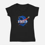 Vintage Wars-Womens-V-Neck-Tee-kg07