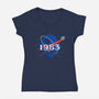 Vintage Wars-Womens-V-Neck-Tee-kg07