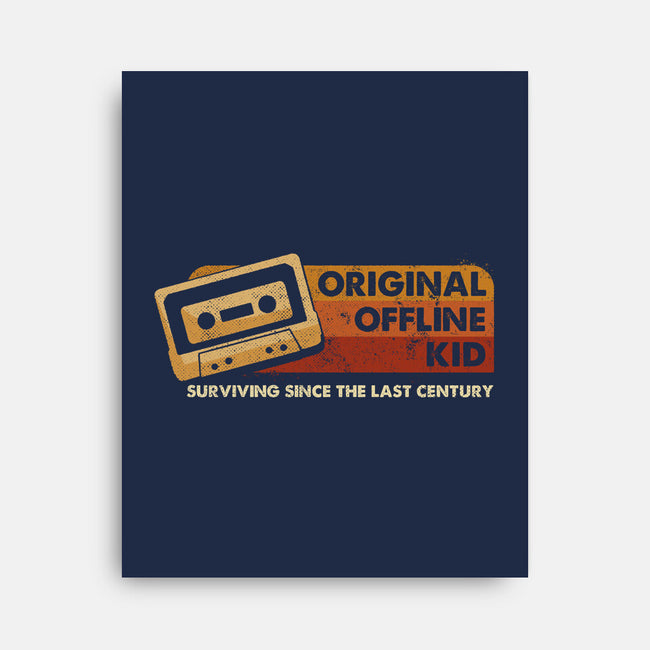 Original Offline Kid-None-Stretched-Canvas-koalastudio