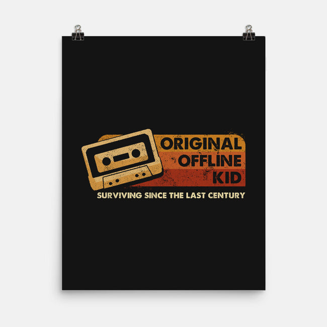 Original Offline Kid-None-Matte-Poster-koalastudio