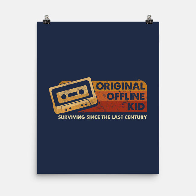 Original Offline Kid-None-Matte-Poster-koalastudio