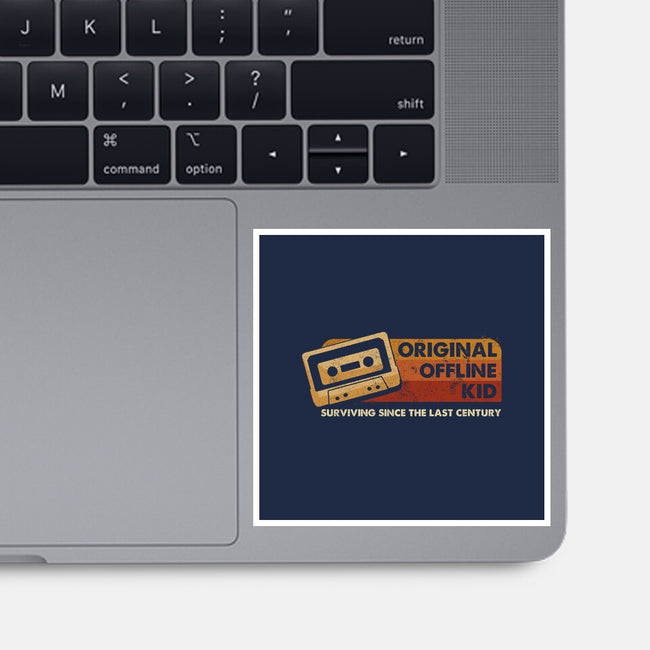 Original Offline Kid-None-Glossy-Sticker-koalastudio