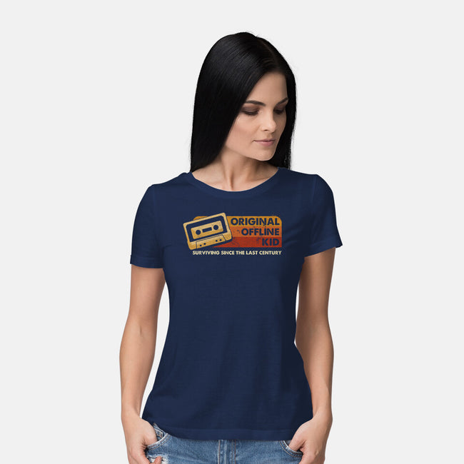 Original Offline Kid-Womens-Basic-Tee-koalastudio