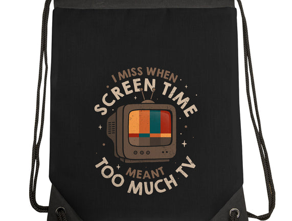 Screen Time Meant Too Much TV
