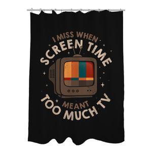 Screen Time Meant Too Much TV