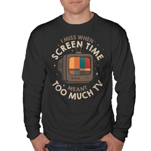 Screen Time Meant Too Much TV