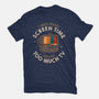 Screen Time Meant Too Much TV-Mens-Basic-Tee-koalastudio