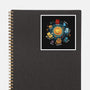 Solar System Kittens-None-Glossy-Sticker-Vallina84