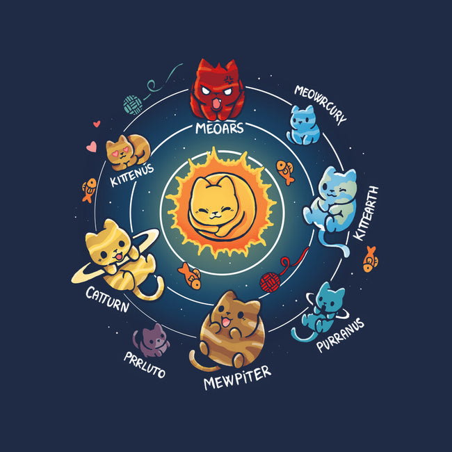 Solar System Kittens-Unisex-Basic-Tee-Vallina84