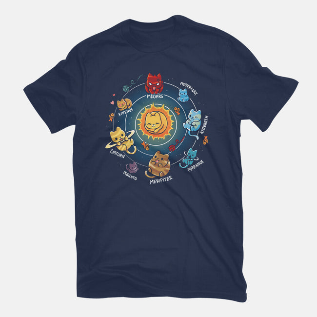 Solar System Kittens-Mens-Basic-Tee-Vallina84