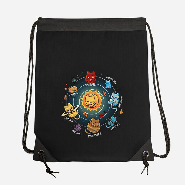 Solar System Kittens-None-Drawstring-Bag-Vallina84