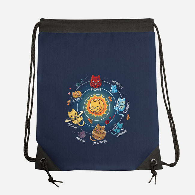 Solar System Kittens-None-Drawstring-Bag-Vallina84