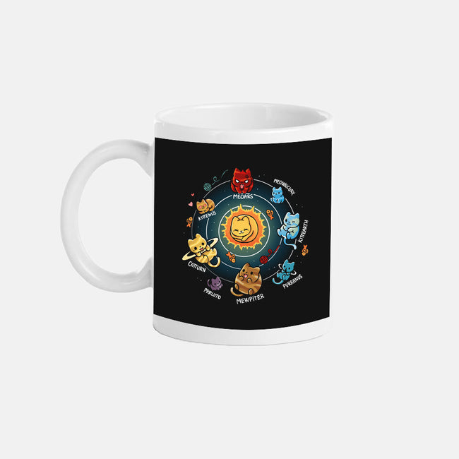 Solar System Kittens-None-Mug-Drinkware-Vallina84