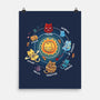 Solar System Kittens-None-Matte-Poster-Vallina84