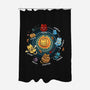Solar System Kittens-None-Polyester-Shower Curtain-Vallina84