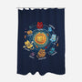 Solar System Kittens-None-Polyester-Shower Curtain-Vallina84