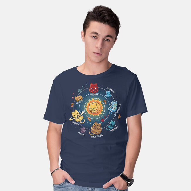 Solar System Kittens-Mens-Basic-Tee-Vallina84
