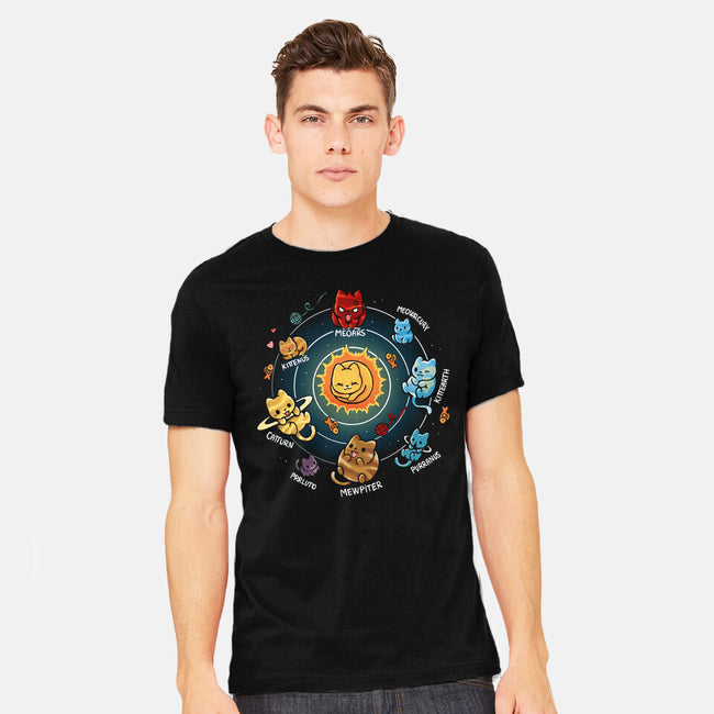 Solar System Kittens-Mens-Heavyweight-Tee-Vallina84