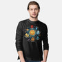 Solar System Kittens-Mens-Long Sleeved-Tee-Vallina84