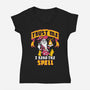 Trust Me I Read The Spell-Womens-V-Neck-Tee-Nemons