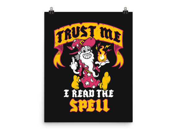 Trust Me I Read The Spell