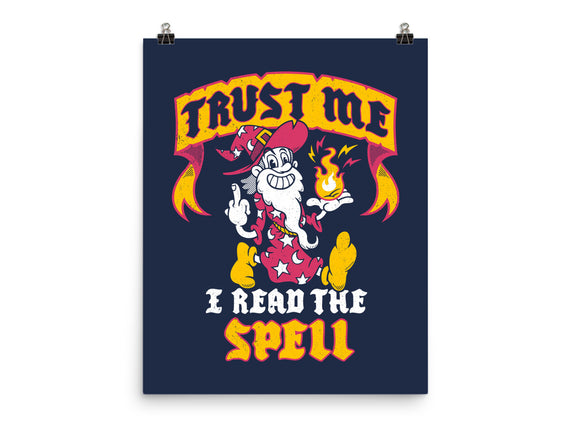 Trust Me I Read The Spell