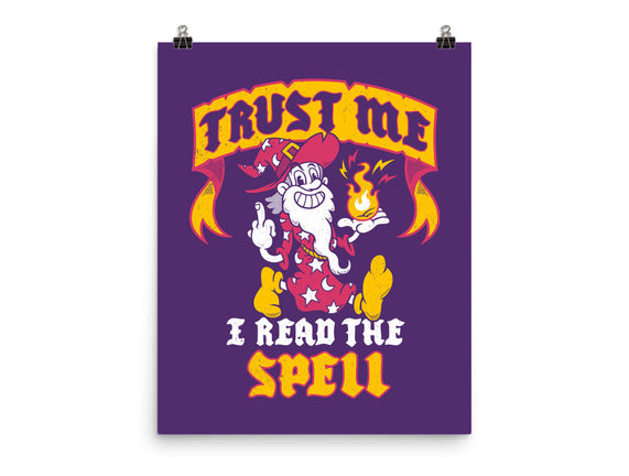 Trust Me I Read The Spell