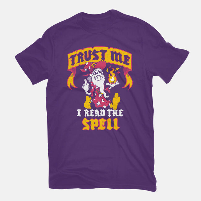 Trust Me I Read The Spell-Youth-Basic-Tee-Nemons