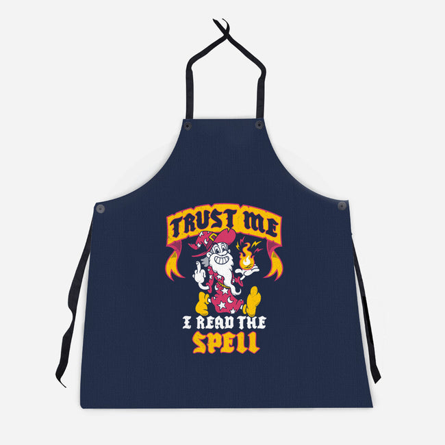 Trust Me I Read The Spell-Unisex-Kitchen-Apron-Nemons