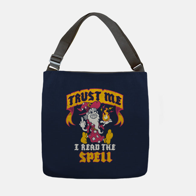 Trust Me I Read The Spell-None-Adjustable Tote-Bag-Nemons