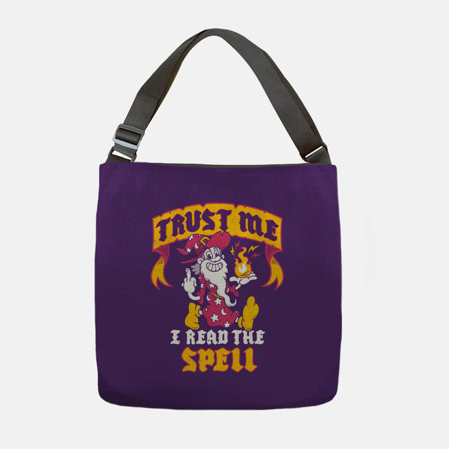 Trust Me I Read The Spell-None-Adjustable Tote-Bag-Nemons
